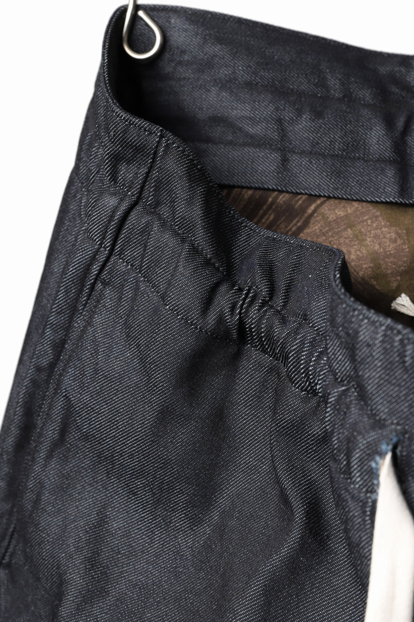 画像をギャラリービューアに読み込む, sus-sous trousers MK-1 / 11.5oz supima silket denim (INDIGO)