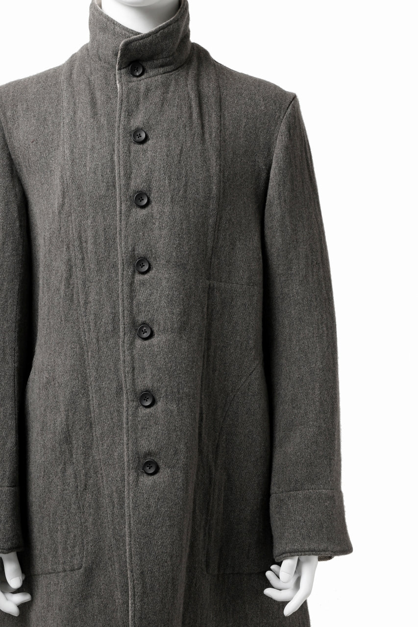 Load image into Gallery viewer, sus-sous medical coat / cavalry twill (GRAY BROWN)