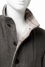 Load image into Gallery viewer, sus-sous medical coat / cavalry twill (GRAY BROWN)