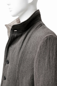 Load image into Gallery viewer, sus-sous medical coat / cavalry twill (GRAY BROWN)