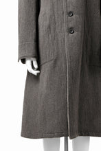 Load image into Gallery viewer, sus-sous medical coat / cavalry twill (GRAY BROWN)