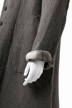 Load image into Gallery viewer, sus-sous medical coat / cavalry twill (GRAY BROWN)