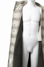 Load image into Gallery viewer, sus-sous medical coat / cavalry twill (GRAY BROWN)