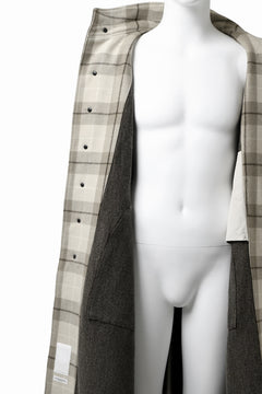 Load image into Gallery viewer, sus-sous medical coat / cavalry twill (GRAY BROWN)