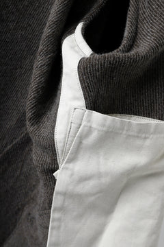 Load image into Gallery viewer, sus-sous medical coat / cavalry twill (GRAY BROWN)