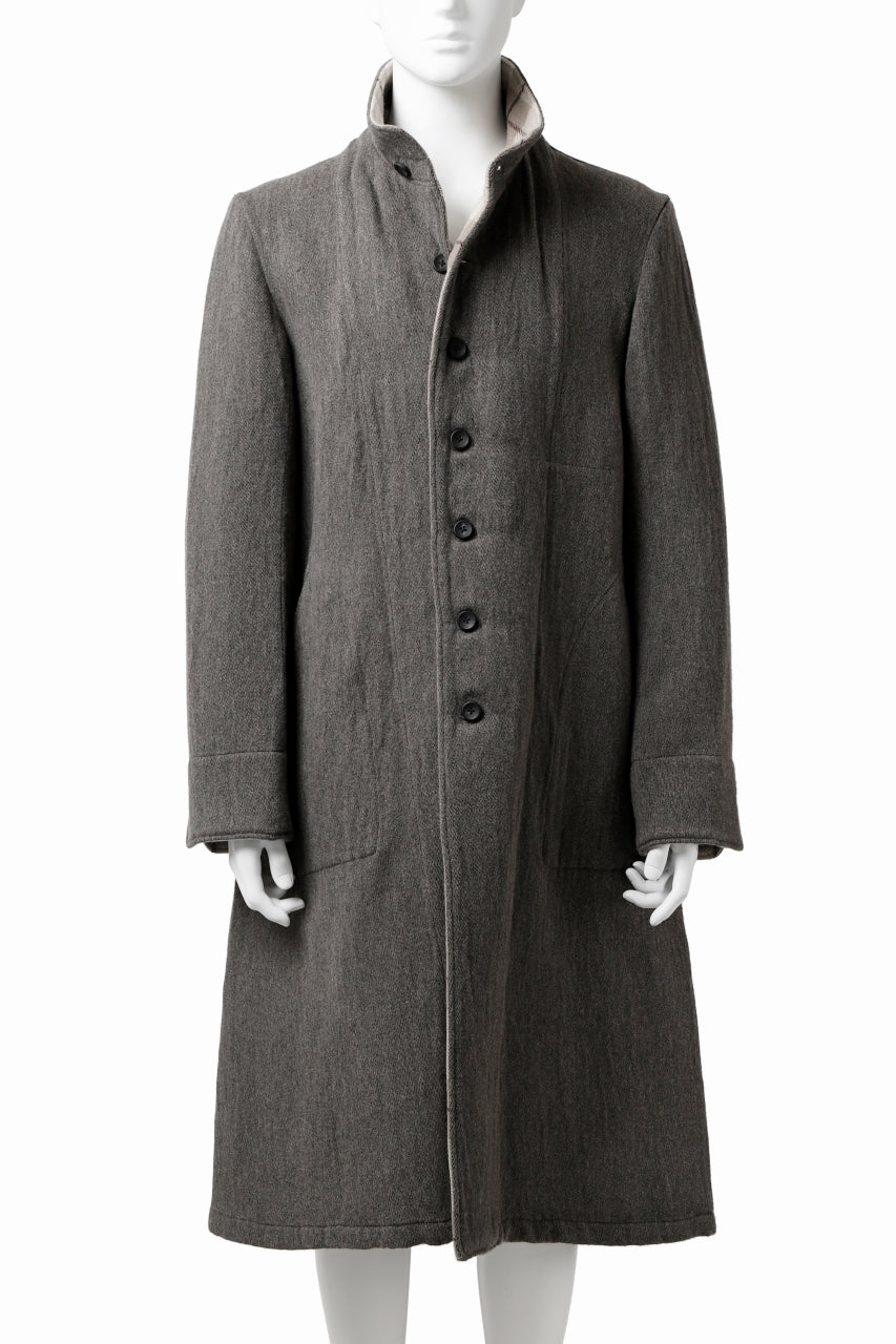 Load image into Gallery viewer, sus-sous medical coat / cavalry twill (GRAY BROWN)