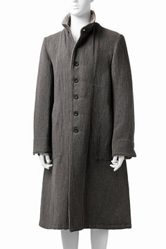 Load image into Gallery viewer, sus-sous medical coat / cavalry twill (GRAY BROWN)