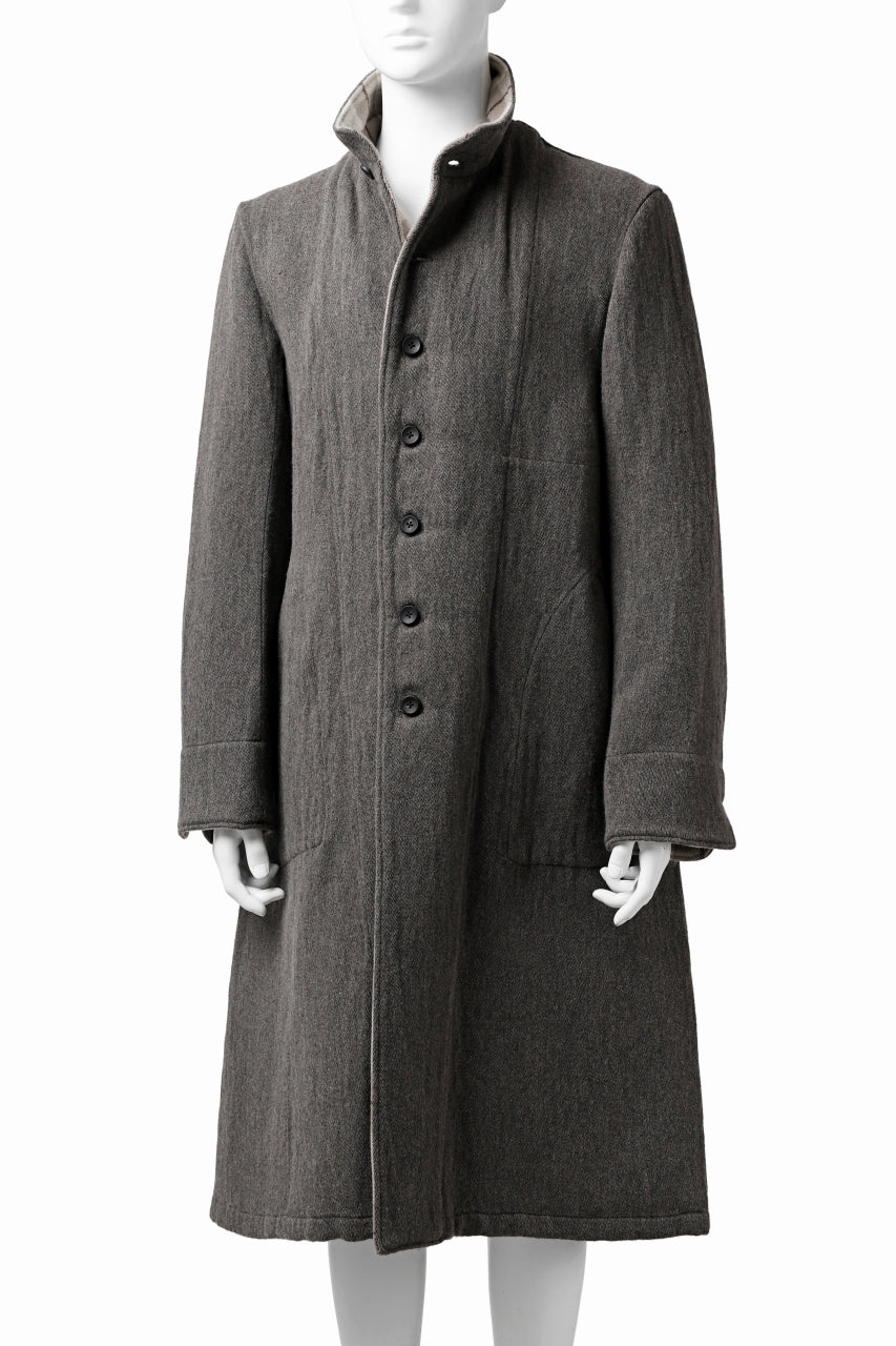 Load image into Gallery viewer, sus-sous medical coat / cavalry twill (GRAY BROWN)