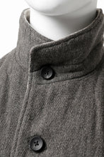 Load image into Gallery viewer, sus-sous medical coat / cavalry twill (GRAY BROWN)