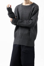 Load image into Gallery viewer, sus-sous fisherman boat neck sweater / W100 7G Full (DUST)