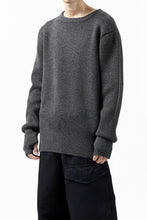 Load image into Gallery viewer, sus-sous fisherman boat neck sweater / W100 7G Full (DUST)