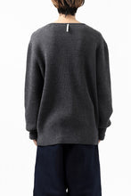 Load image into Gallery viewer, sus-sous fisherman boat neck sweater / W100 7G Full (DUST)