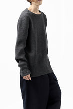 Load image into Gallery viewer, sus-sous fisherman boat neck sweater / W100 7G Full (DUST)