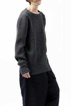 Load image into Gallery viewer, sus-sous fisherman boat neck sweater / W100 7G Full (DUST)