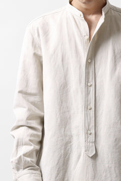 Load image into Gallery viewer, sus-sous shirt officers / C63L37 heavy poplin (NATURAL)