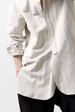 Load image into Gallery viewer, sus-sous shirt officers / C63L37 heavy poplin (NATURAL)
