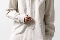 Load image into Gallery viewer, sus-sous shirt officers / C63L37 heavy poplin (NATURAL)