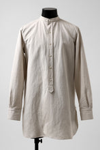 Load image into Gallery viewer, sus-sous shirt officers / C63L37 heavy poplin (NATURAL)