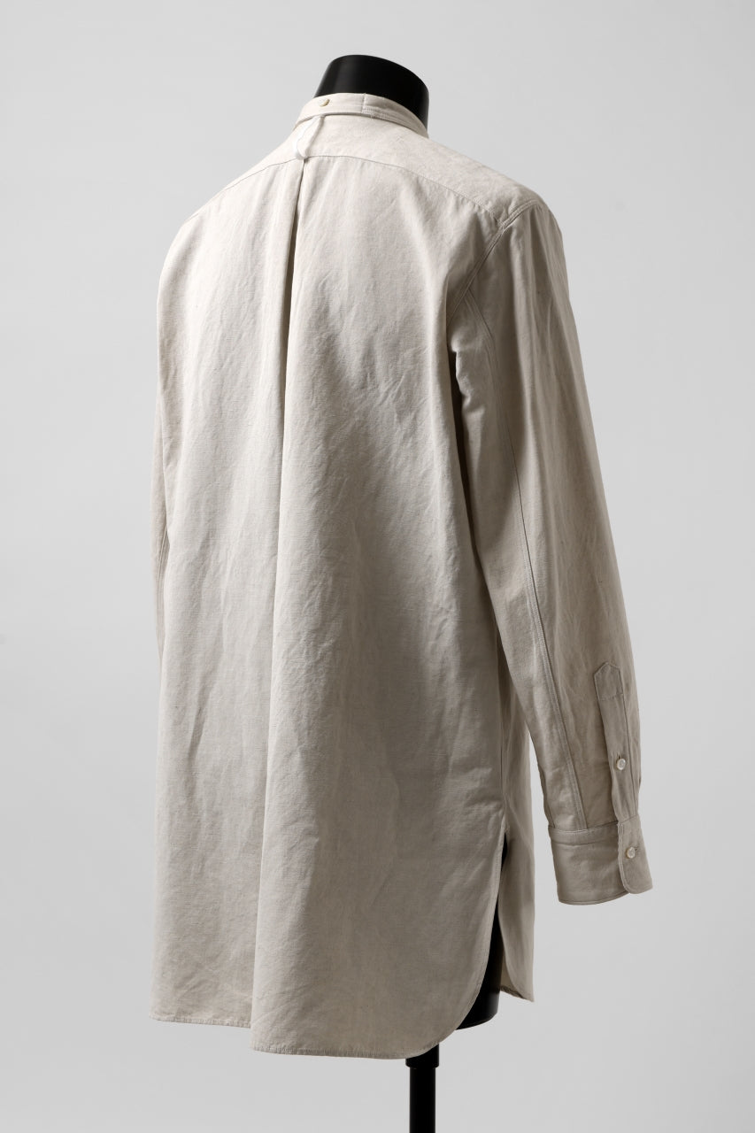 Load image into Gallery viewer, sus-sous shirt officers / C63L37 heavy poplin (NATURAL)