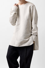 画像をギャラリービューアに読み込む, sus-sous sleeping shirt / C51L49 3/2 Ox washer (NATURAL)