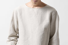 画像をギャラリービューアに読み込む, sus-sous sleeping shirt / C51L49 3/2 Ox washer (NATURAL)