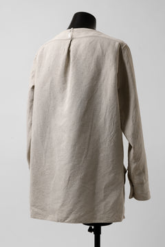 画像をギャラリービューアに読み込む, sus-sous sleeping shirt / C51L49 3/2 Ox washer (NATURAL)