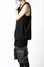 画像をギャラリービューアに読み込む, thomkrom TUBULAR JERSEY TANKTOP (BLACK)