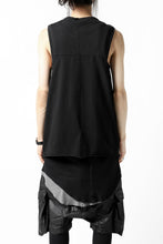 画像をギャラリービューアに読み込む, thomkrom TUBULAR JERSEY TANKTOP (BLACK)