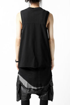 画像をギャラリービューアに読み込む, thomkrom TUBULAR JERSEY TANKTOP (BLACK)