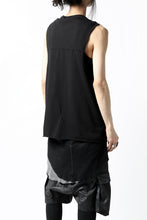 画像をギャラリービューアに読み込む, thomkrom TUBULAR JERSEY TANKTOP (BLACK)