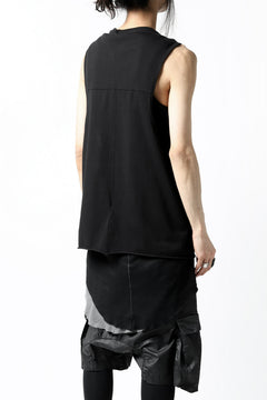 画像をギャラリービューアに読み込む, thomkrom TUBULAR JERSEY TANKTOP (BLACK)