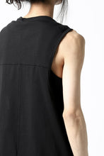 画像をギャラリービューアに読み込む, thomkrom TUBULAR JERSEY TANKTOP (BLACK)
