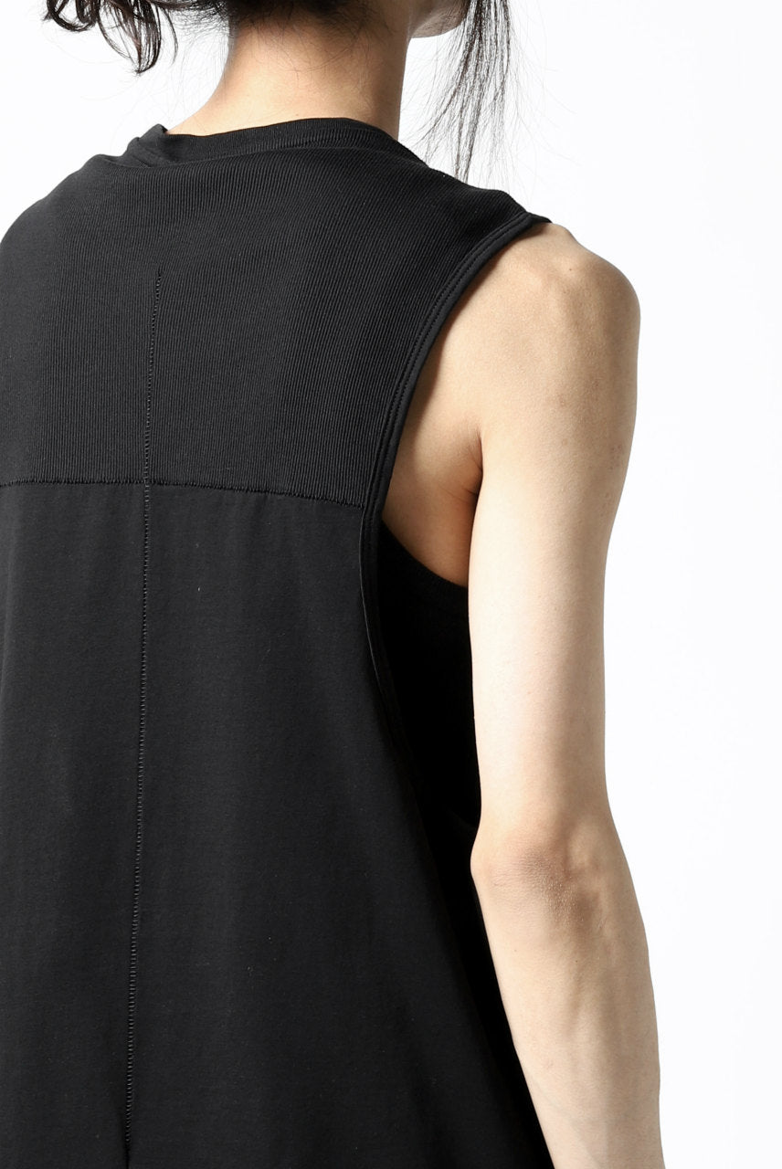 画像をギャラリービューアに読み込む, thomkrom TUBULAR JERSEY TANKTOP (BLACK)