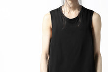 画像をギャラリービューアに読み込む, thomkrom TUBULAR JERSEY TANKTOP (BLACK)