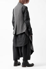 画像をギャラリービューアに読み込む, SOSNOVSKA EXTENDED WOOLEN VEST (GREY)