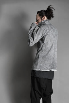 画像をギャラリービューアに読み込む, N/07 "2016S/S" PUCKERING / COLD DYE ANATOMY SHIRT (BLACK)