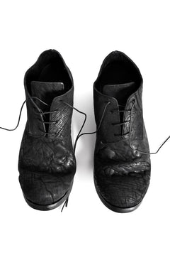 画像をギャラリービューアに読み込む, prtl x 4R4s exclusive Derby Shoes / CordovanSplit "No3-1M" (BLACK)