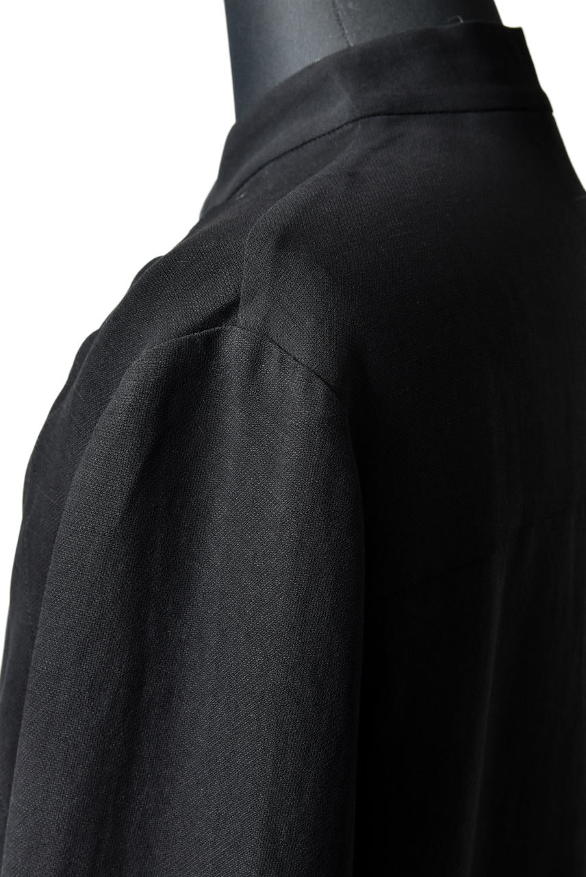 画像をギャラリービューアに読み込む, SOSNOVSKA SIDE SLIT SHIRT (BLACK)