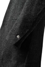 Load image into Gallery viewer, blackcrow standcollar tailorcoat (wool dark check)