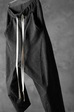Load image into Gallery viewer, KLASICA DROP CROTCH CURVED PANTS / GARMENT PIGMENT DYED (PIGMENT GREY)
