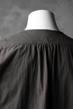 画像をギャラリービューアに読み込む, KLASICA SABRON HALF BUTTON PULLOVER SHIRT / TYPE-WRITER CLOTH (MOSS)