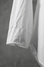 画像をギャラリービューアに読み込む, KLASICA SABRON BUTTON FRY SHIRT / TYPE-WRITER CLOTH (WHITE)