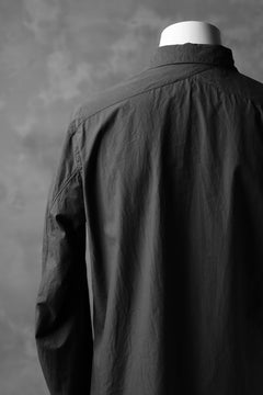 画像をギャラリービューアに読み込む, KLASICA SABRON BUTTON FRY SHIRT / TYPE-WRITER CLOTH (MOSS)