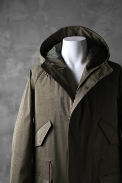 画像をギャラリービューアに読み込む, COLINA M-1948 HOOD PARKA COAT / HIGH DENSITY MILICLOTH (OLIVE)