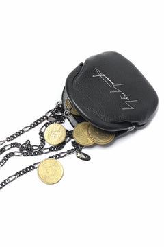 画像をギャラリービューアに読み込む, Yohji Yamamoto DISCORD COIN WALLET NECKLACE (BLACK)