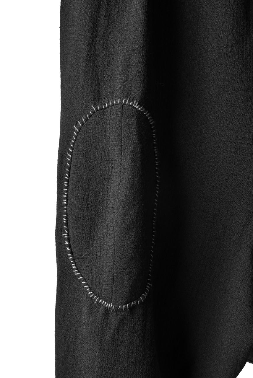 画像をギャラリービューアに読み込む, SOSNOVSKA exclusive KNEE STITCHED PANTS (BLACK)