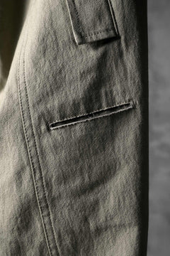 Load image into Gallery viewer, blackcrow worker pocket trousers / cotton woven (BEIGE)