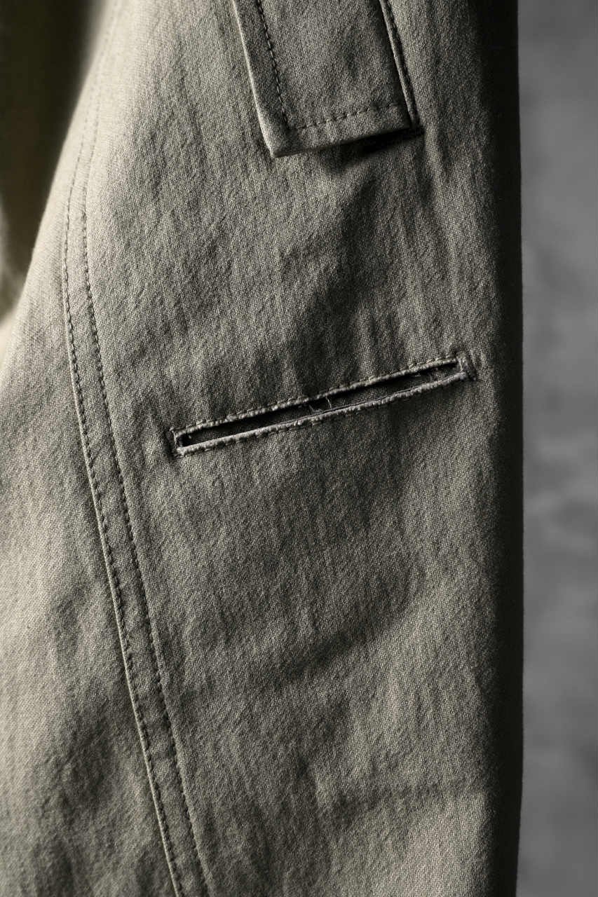 Load image into Gallery viewer, blackcrow worker pocket trousers / cotton woven (BEIGE)