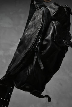 Load image into Gallery viewer, ISAMU KATAYAMA BACKLASH "DoubleShoulder" MIL-BAG (BLACK)