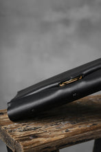 Load image into Gallery viewer, KLASICA LONG WALLET / TEMPESTI OILED COW BENDS LEATHER (BLACK)